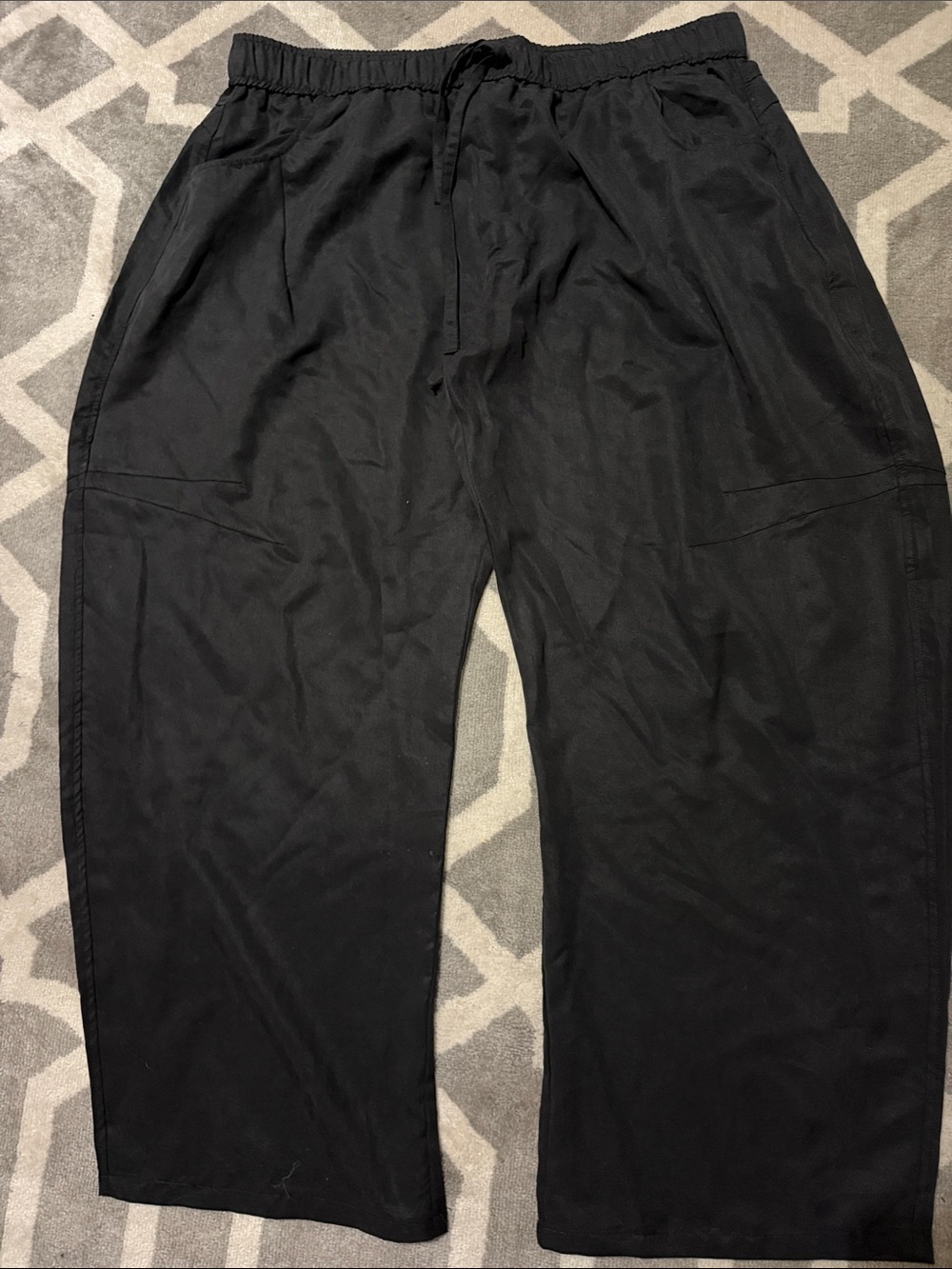 Men’s XXL barrel leg stretch waist dress pants / NEW